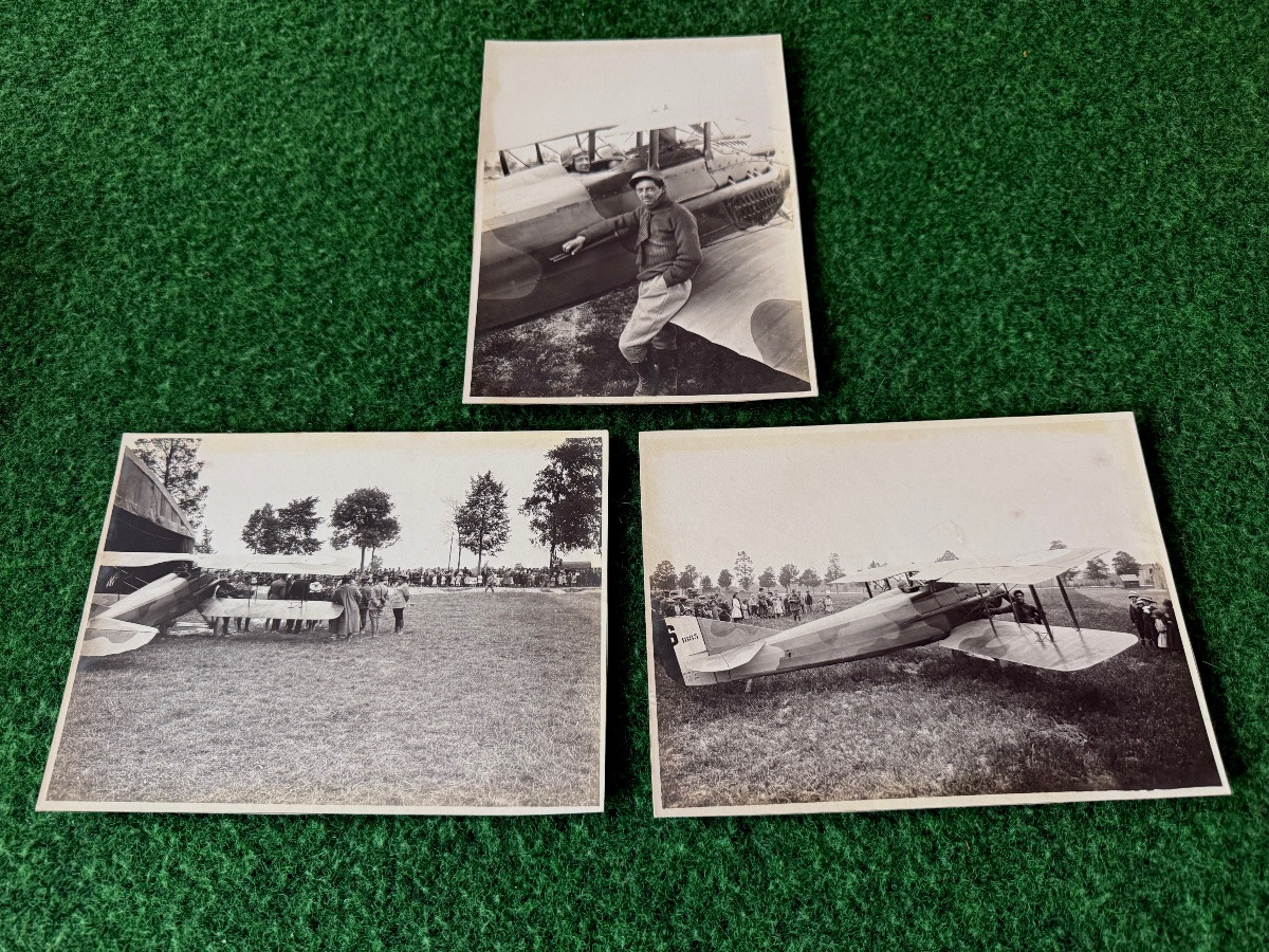The Ace Of Aces René Fonck Fighter Pilot 75 Victories 3 Unpublished Photos 1st World War Ww 1 -photo-3