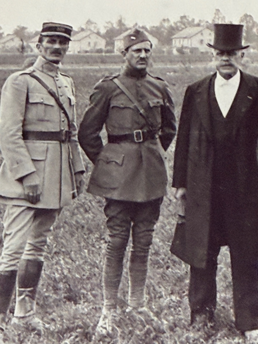 3 Unpublished Photos Aviation Return From Mission, Presentation Of The Spad 7, Usa Aircraft Factory  -photo-2
