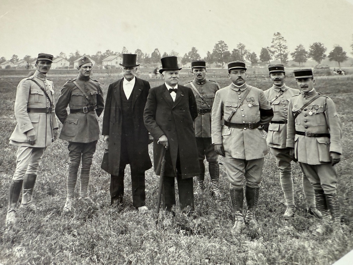 3 Unpublished Photos Aviation Return From Mission, Presentation Of The Spad 7, Usa Aircraft Factory  -photo-3