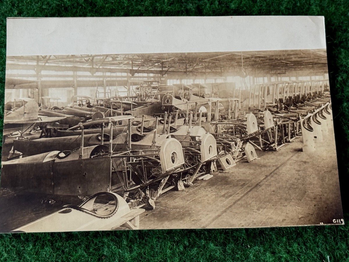 3 Unpublished Photos Aviation Return From Mission, Presentation Of The Spad 7, Usa Aircraft Factory  -photo-3