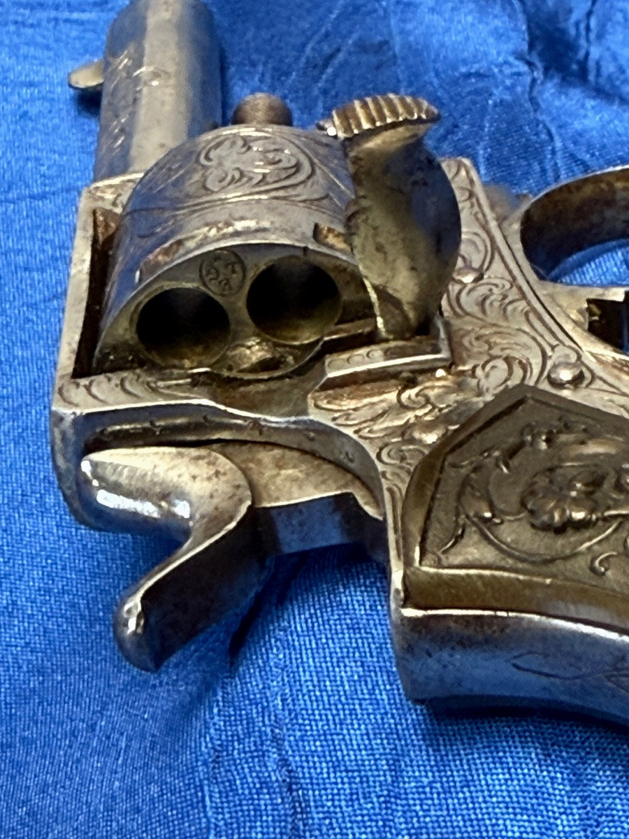 "bull Dog De Luxe" Revolver In 320 Caliber Manufacture Royale De Liège 1893 -photo-2