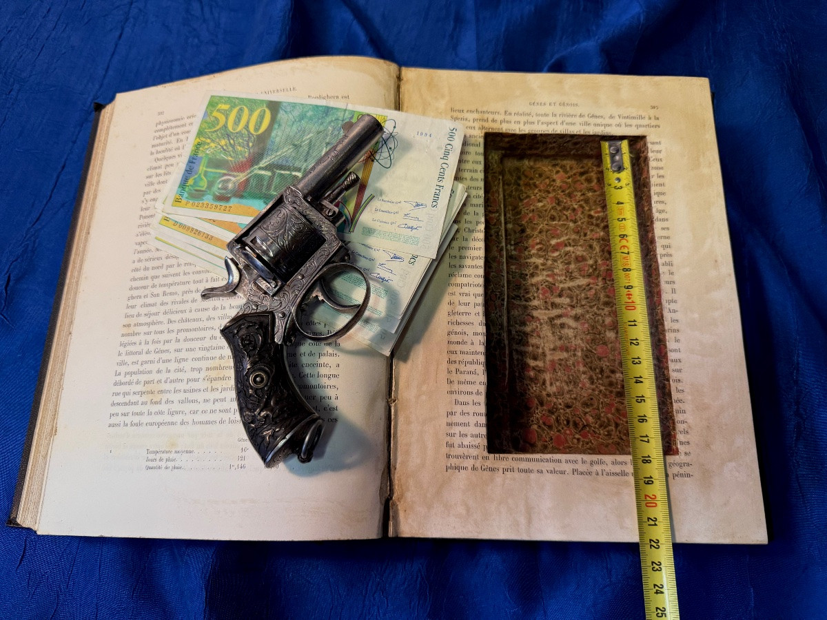 GRAND  LIVRE ANCIEN   CACHETTE   D'ÉPOQUE 19 ÈME  1876 -photo-6