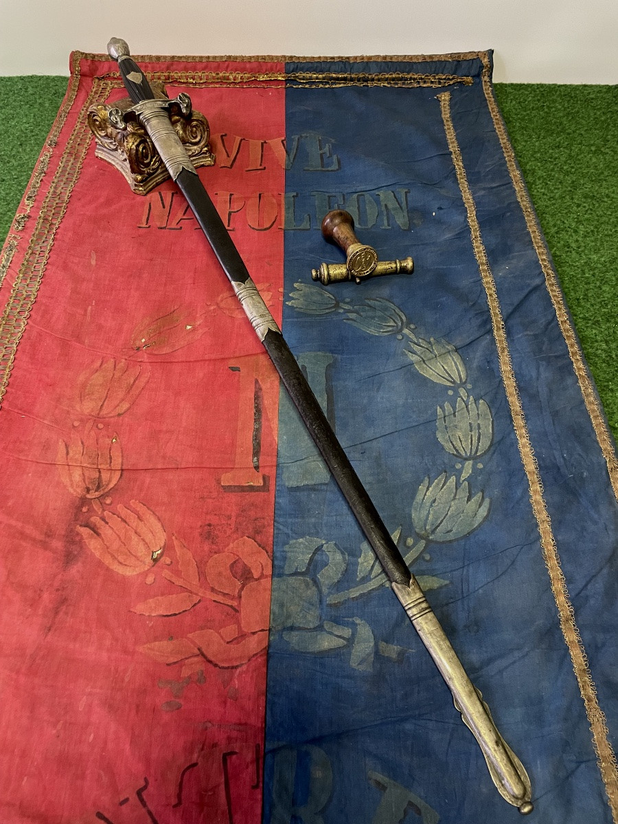 War Commissioner's Sword And Seal From The 1st Empire Period -photo-2