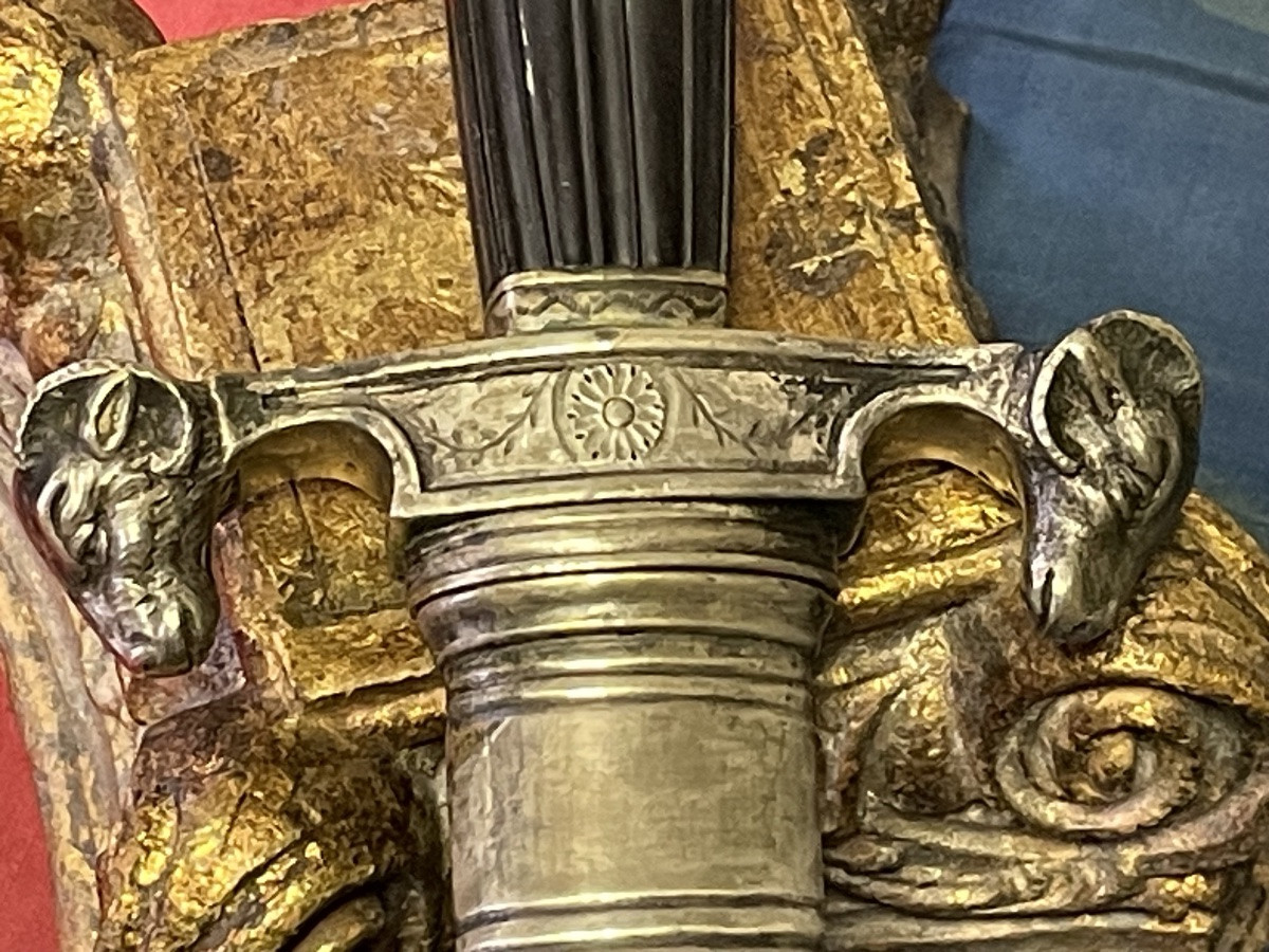 War Commissioner's Sword And Seal From The 1st Empire Period -photo-3