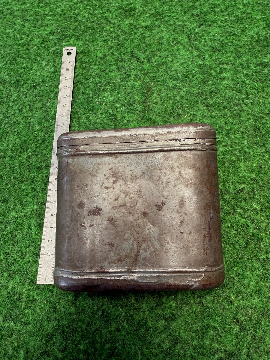 Metal Box For Food Reserve Combat Ration Chocolate War Of 1914/1918 -photo-3