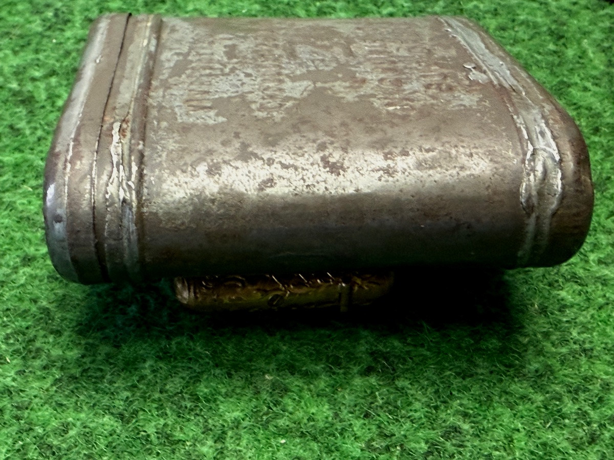 Metal Box For Food Reserve Combat Ration Chocolate War Of 1914/1918 -photo-7