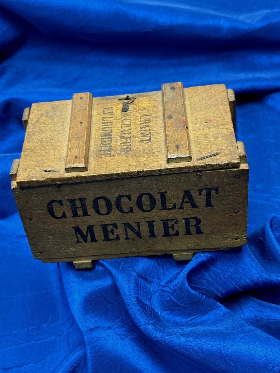 19th Century Menier Chocolate Music Box -photo-3
