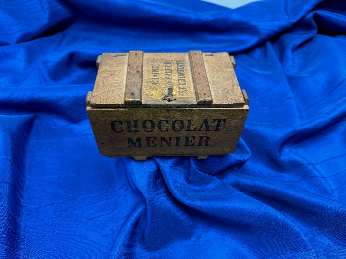 19th Century Menier Chocolate Music Box 