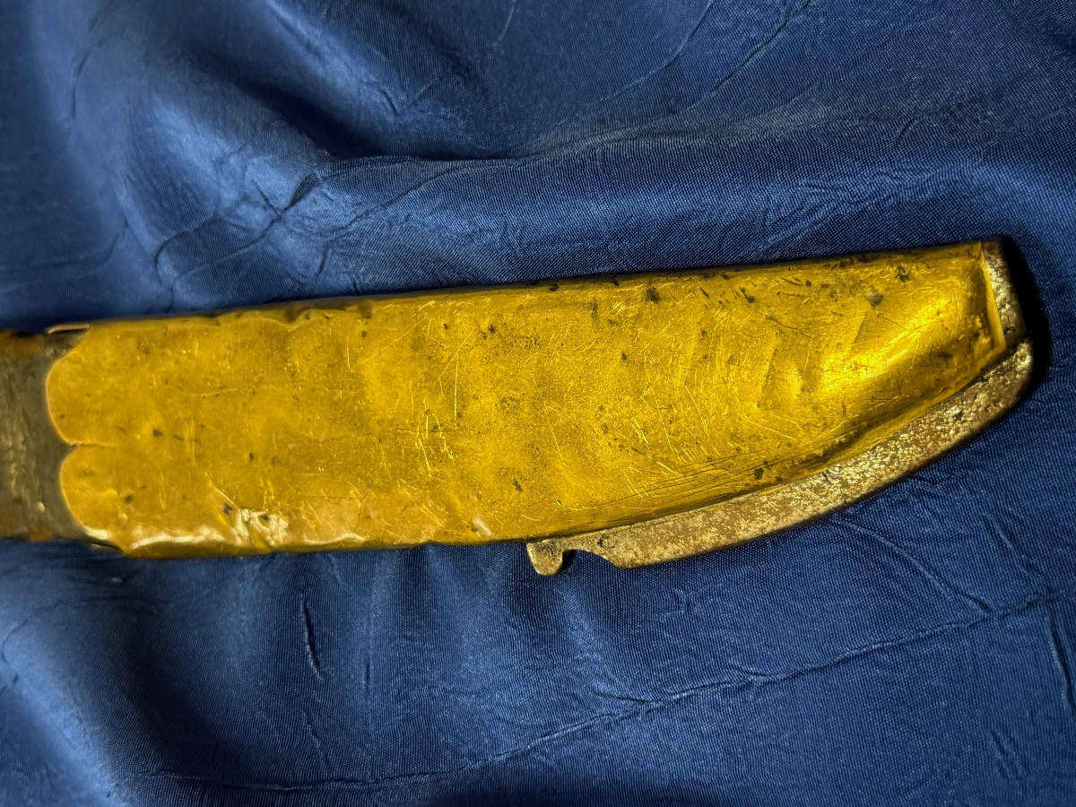 SABRE A GARDE DE  BATAILLE  D'OFFICIER DE  DRAGONS, ANCIENNE MONARCHIE RÉVOLUTION  1ER EMPIRE  -photo-1