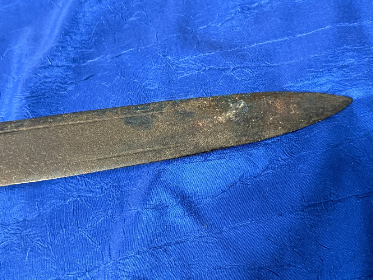 Gallic Bronze Sword, 1150-950 Bc   -photo-3