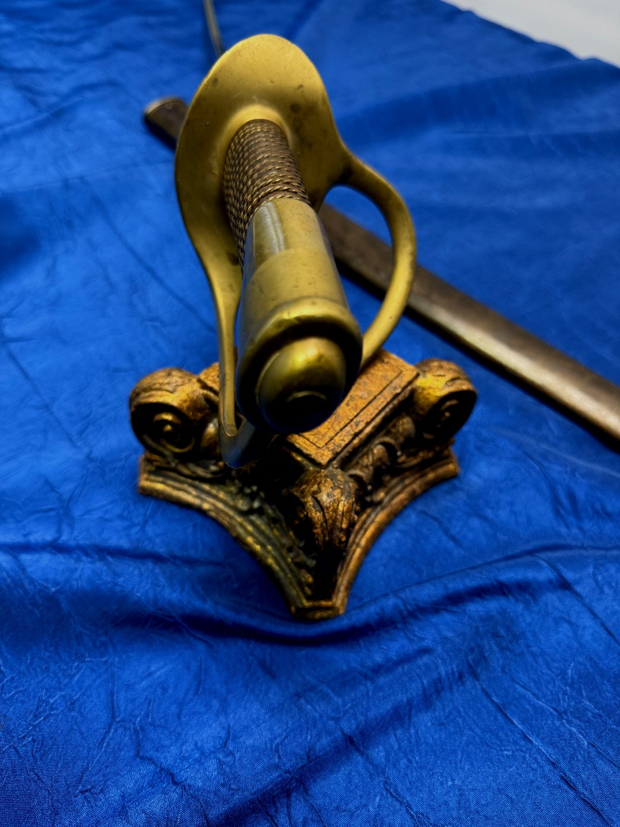 SABRE TROUPE DE CAVALERIE  MODÈLE 1822  MODIFIÉ 1882 FABIQUÉ EN 1876  CHATELLERAULT   19 ÈME -photo-4