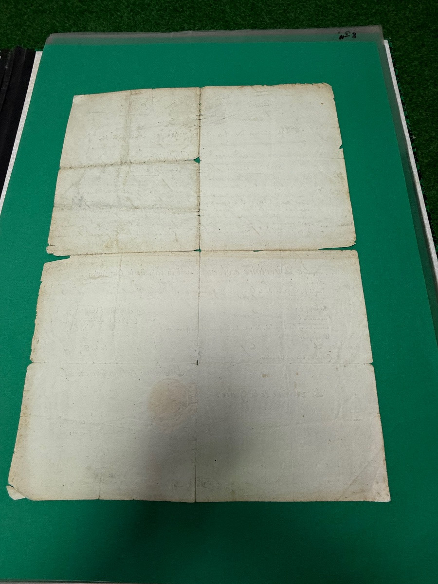 Captain's Commission Issued By Lazare Carnot, President Of The Executive Directory Of Year 5-photo-7