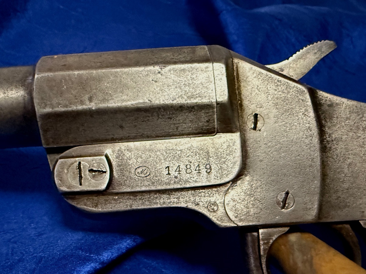 LANCE- FUSÉE  ALLEMAND  HEBEL   "LEUCHTPISTOLE " MODELE  1894   PREMIÈRE GUERRE  MONDIALE  WW 1-photo-3