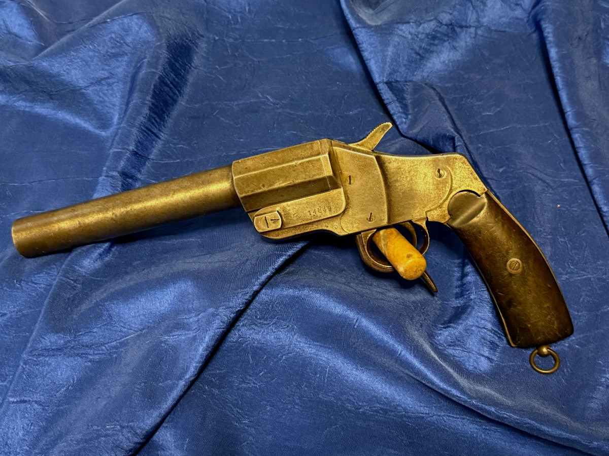 LANCE- FUSÉE  ALLEMAND  HEBEL   "LEUCHTPISTOLE " MODELE  1894   PREMIÈRE GUERRE  MONDIALE  WW 1