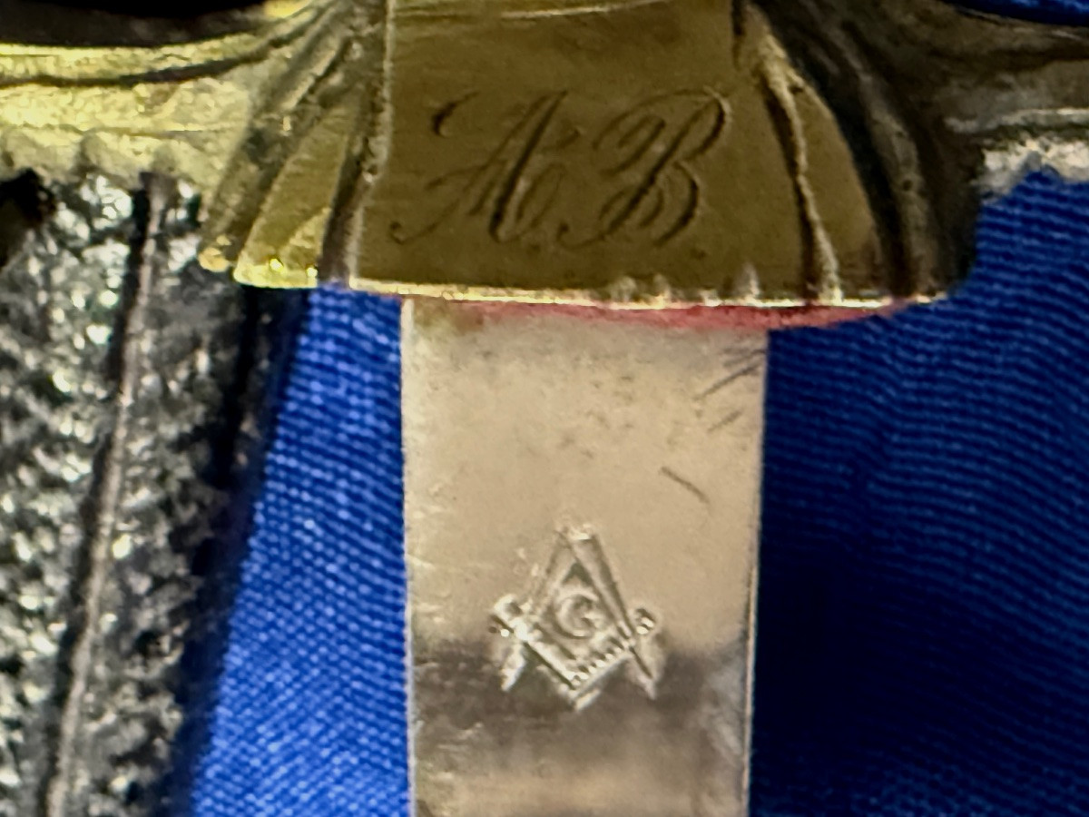 Masonic Dagger, Grand Orient, Late 19th Century -photo-4