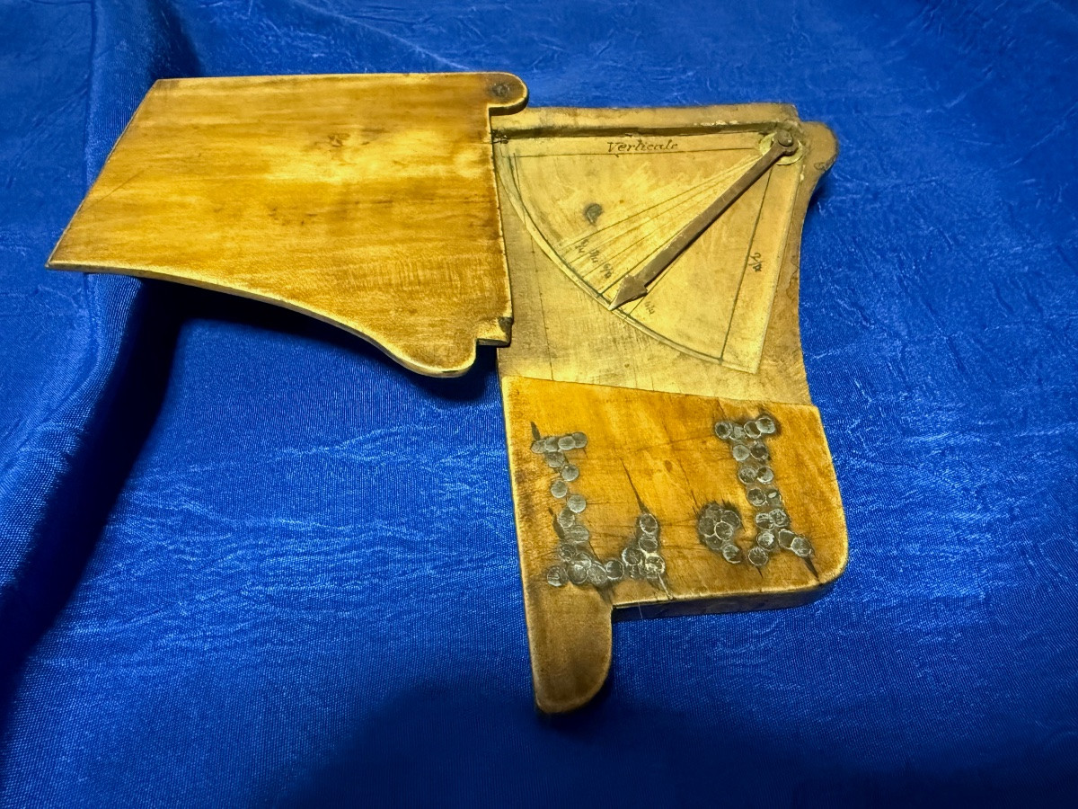 NIVEAU PENDULAIRE  DE COMPAGNON   D'ÉPOQUE  XVIII ÈME -photo-3