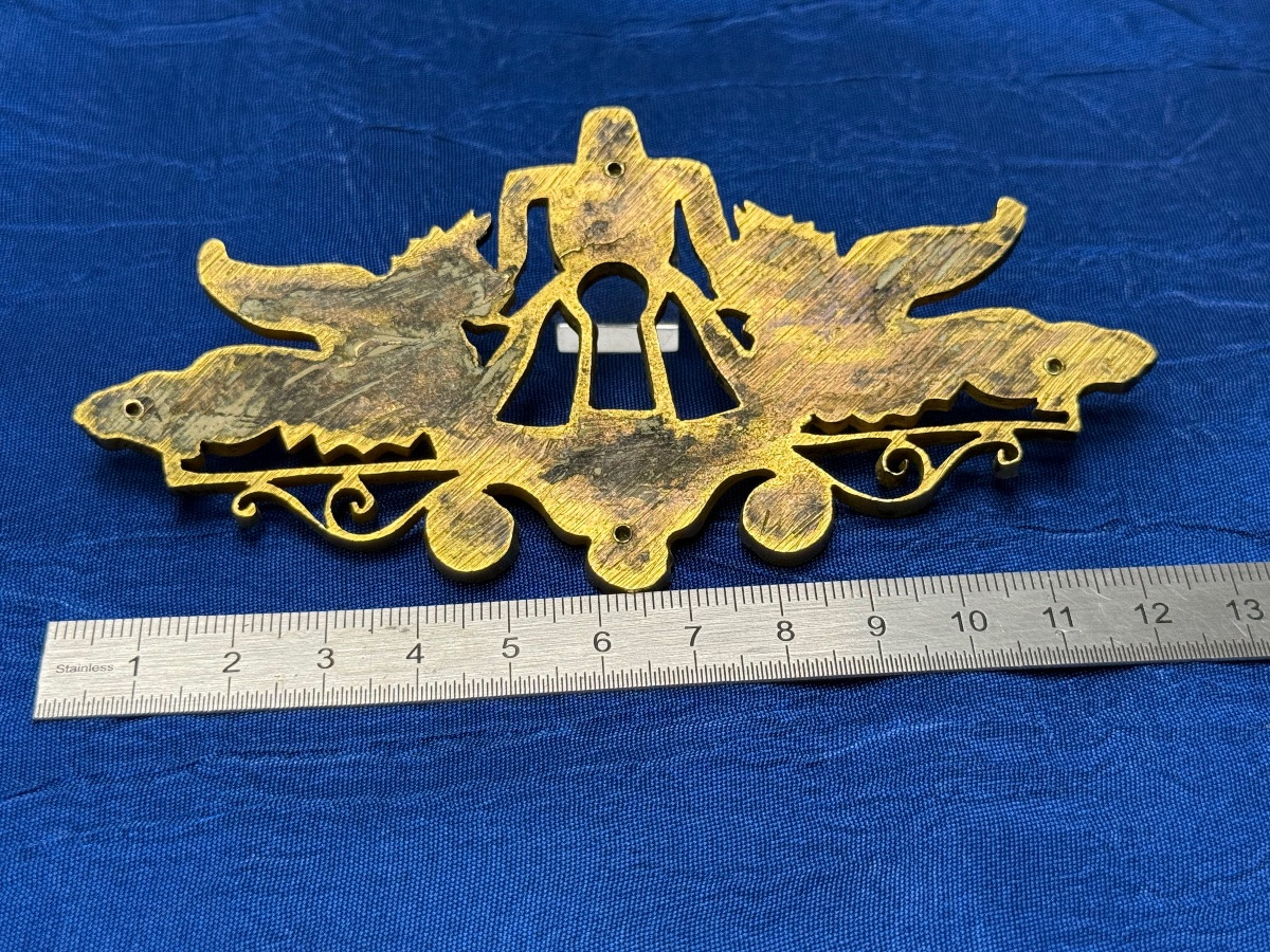 Bronze Secretary's Ornament, Return From Egypt, 1st Empire -photo-3