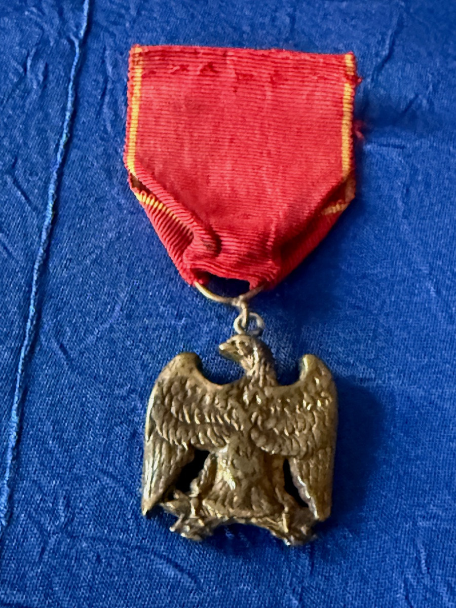Insignia Of The Veterans Of The First Empire "brothers In Arms" 19th -photo-2