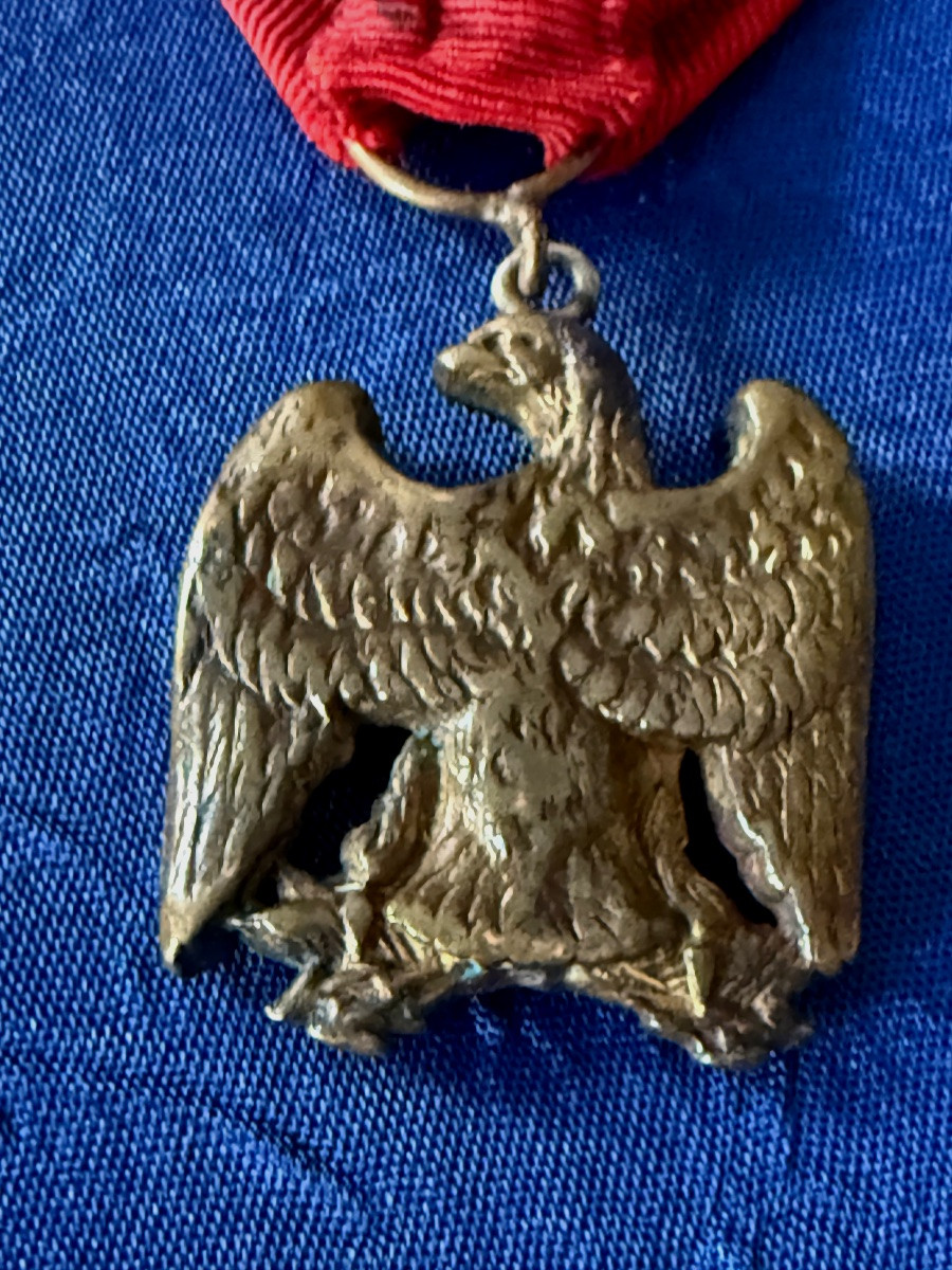 Insignia Of The Veterans Of The First Empire "brothers In Arms" 19th -photo-3