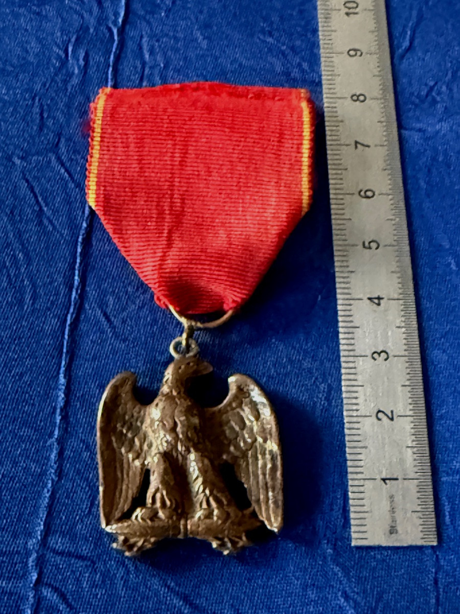 Insignia Of The Veterans Of The First Empire "brothers In Arms" 19th -photo-4