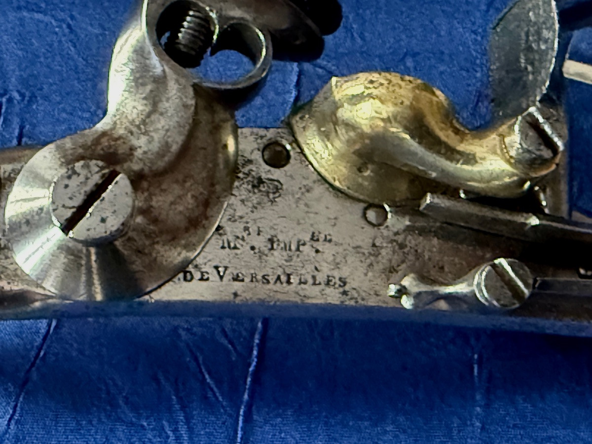 Flintlock Breechblock For Rifle, 1777 Year Ix, Imperial Manufacture Of Versailles, First Empire -photo-2