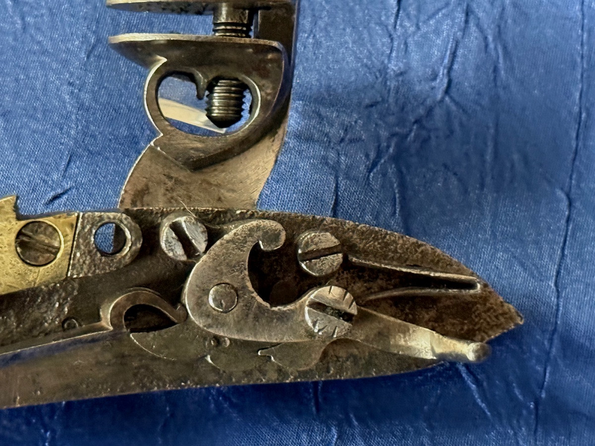 Flintlock Breechblock For Rifle, 1777 Year Ix, Imperial Manufacture Of Versailles, First Empire -photo-1