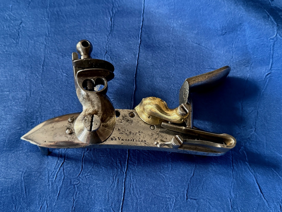 Flintlock Breechblock For Rifle, 1777 Year Ix, Imperial Manufacture Of Versailles, First Empire -photo-2