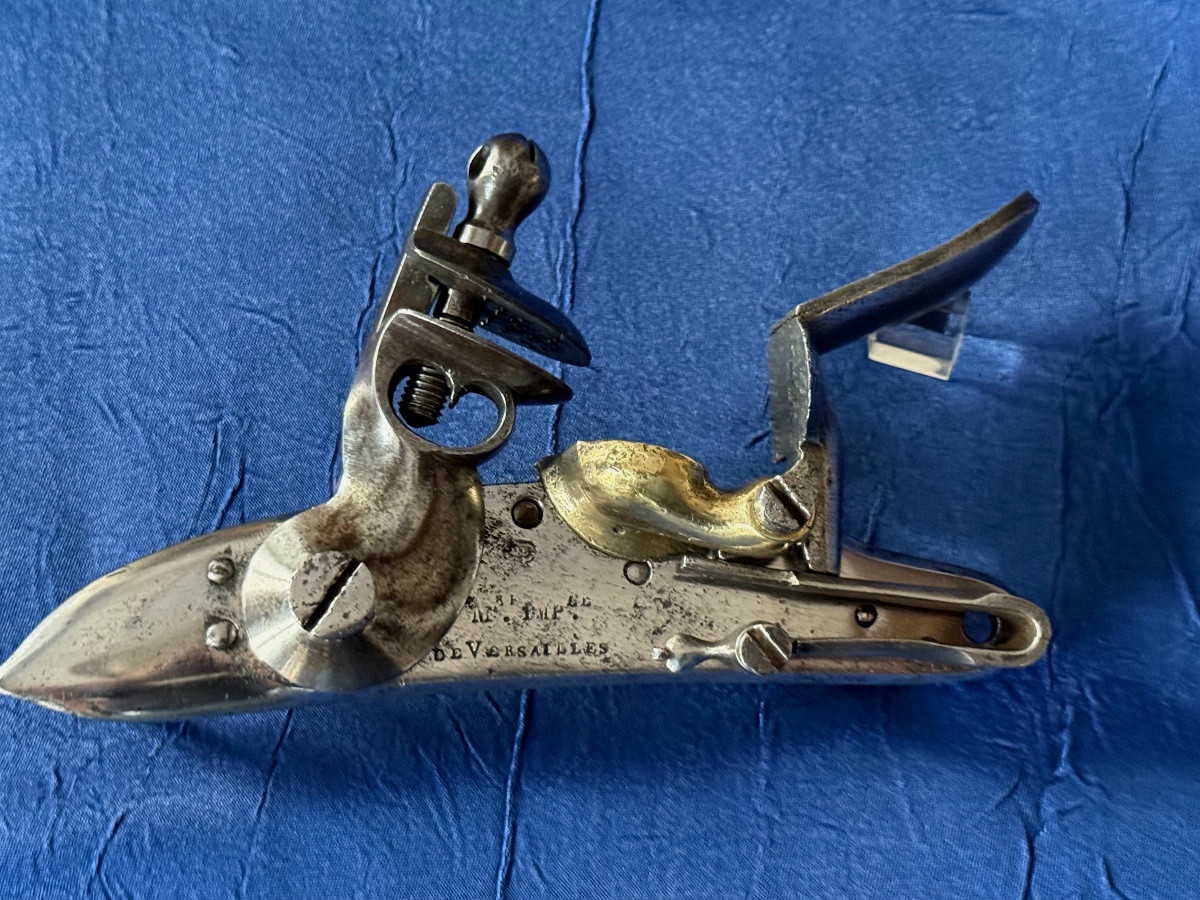 Flintlock Breechblock For Rifle, 1777 Year Ix, Imperial Manufacture Of Versailles, First Empire 