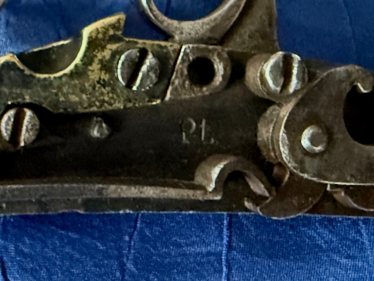 PLATINE DE FUSIL  MODÈLE 1777 AN IX  MANUFACTURE  IMPÉRIALE DE CHARLEVILLE  1ER EMPIRE  19 ÈME -photo-6