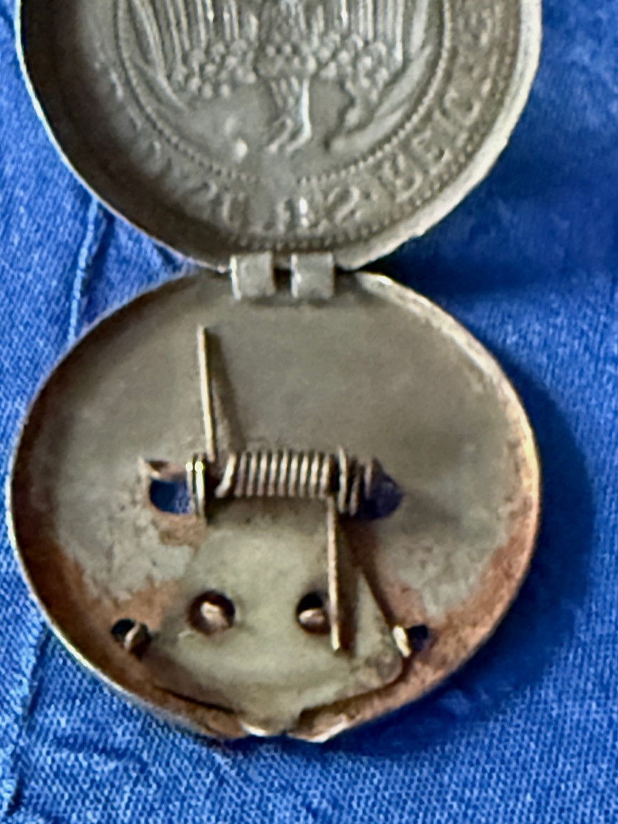 BOITE A TIMBRE PIECE DE 5 MARC  RÉPUBLIQUE DE WEIMAR  1928   W W 2-photo-1