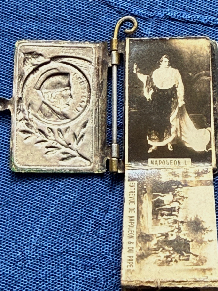 ANCIEN LIVRET  DE  PHOTOS MINIATURE SUR NAPOLÉON  1 ER   FIN  19 ÈME -photo-4