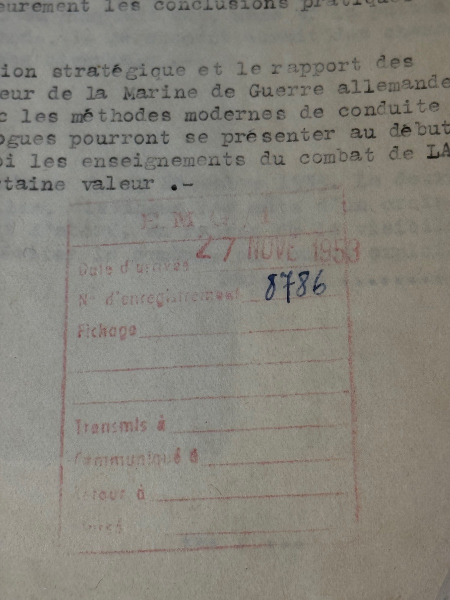  Two Original Documents On The Cruirassier Admiral Graf Spée Battle Of The Plata 1939 -photo-4