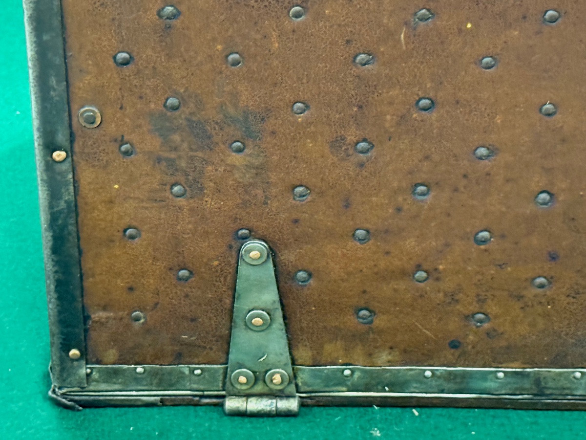 "tophams" Office Trunk Of An American Officer Stationed At Camp d'Ils-sur-tille Ww1-photo-8