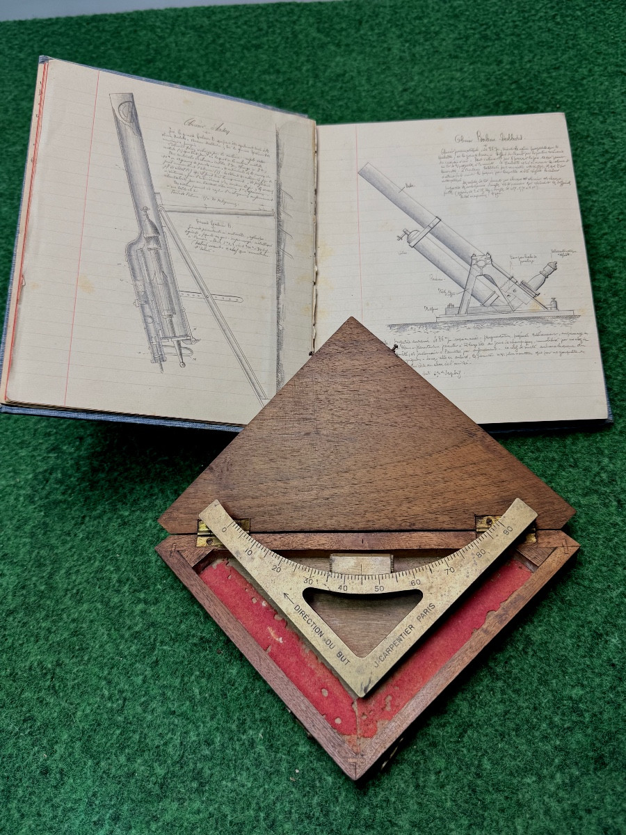 Carpentier Artillery Score Level In Paris Model 1916 War Of 1914 / 1918 