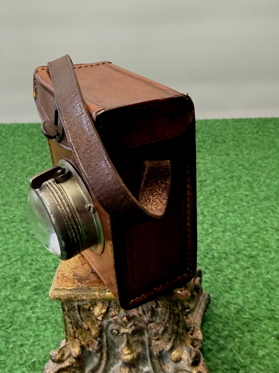 Ww1/ww2 Officer's Electric Flashlight, 20th Century -photo-2