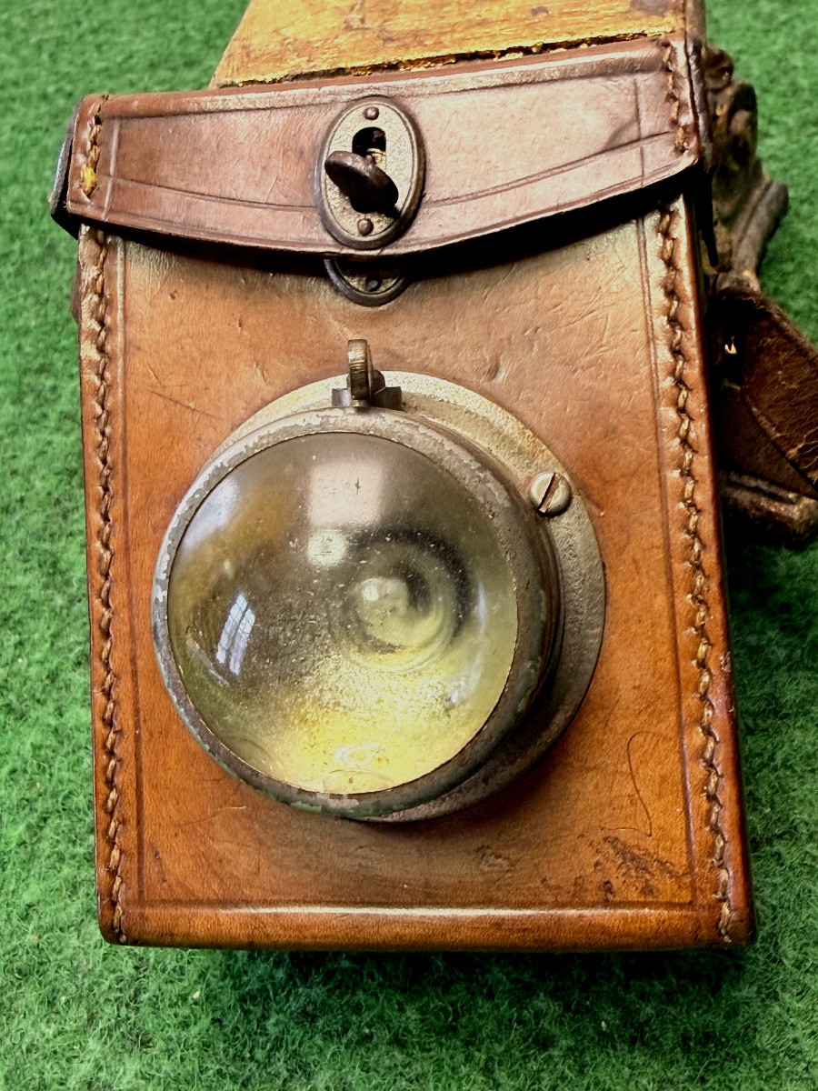 Ww1/ww2 Officer's Electric Flashlight, 20th Century -photo-1