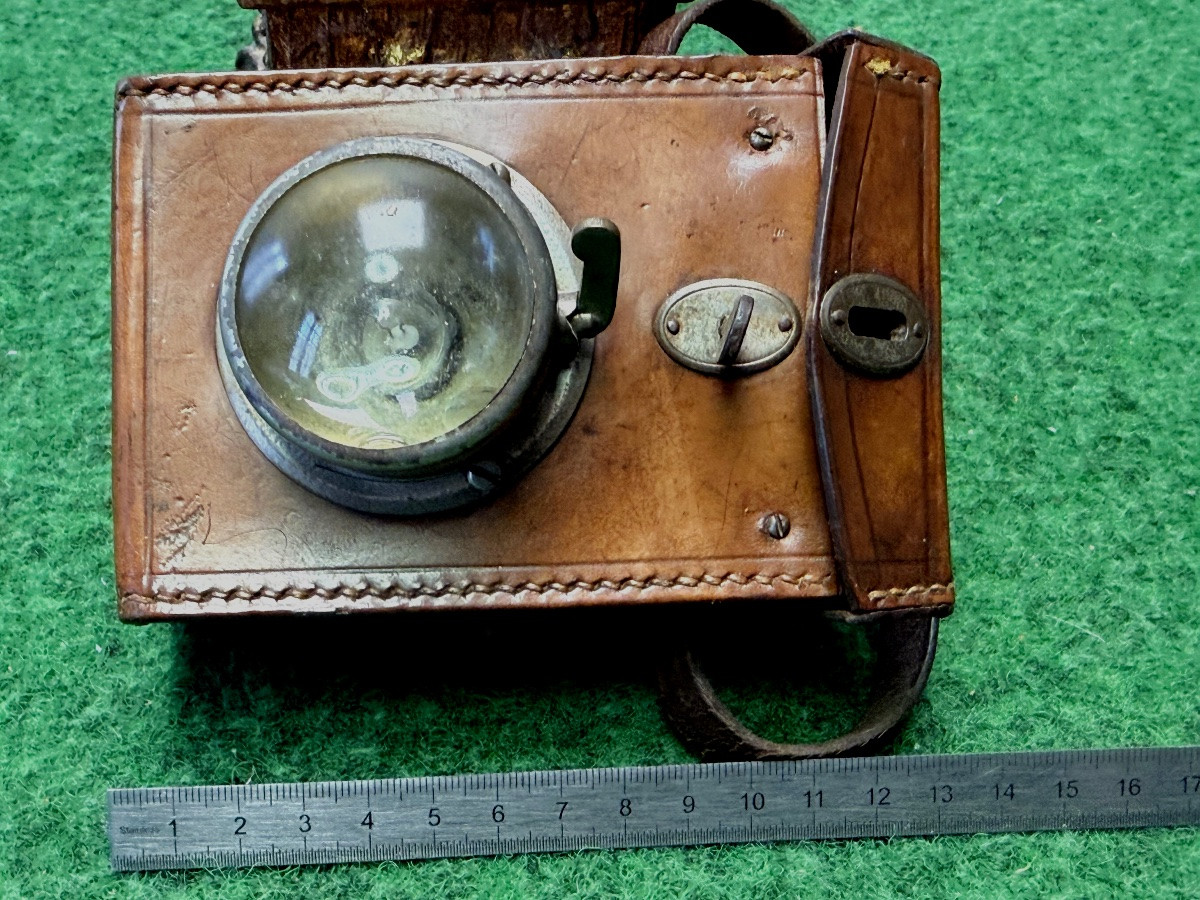 Ww1/ww2 Officer's Electric Flashlight, 20th Century -photo-5