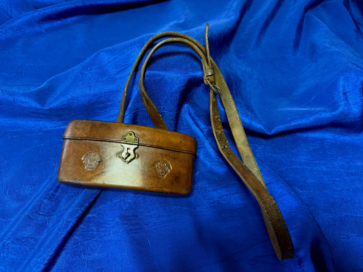 Napoleon III Period Hunting Cartridge Belt 19th Century-photo-2