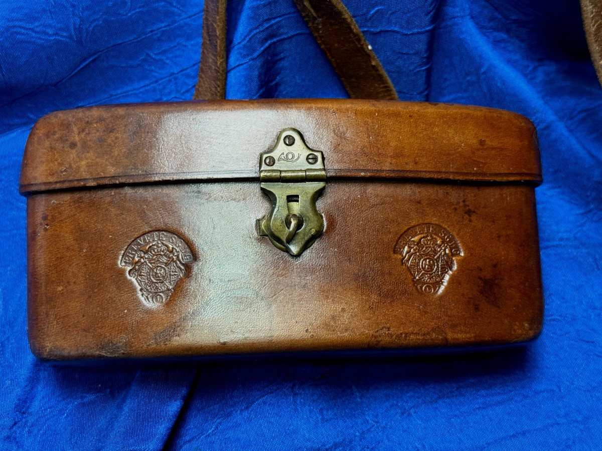 Napoleon III Period Hunting Cartridge Belt 19th Century