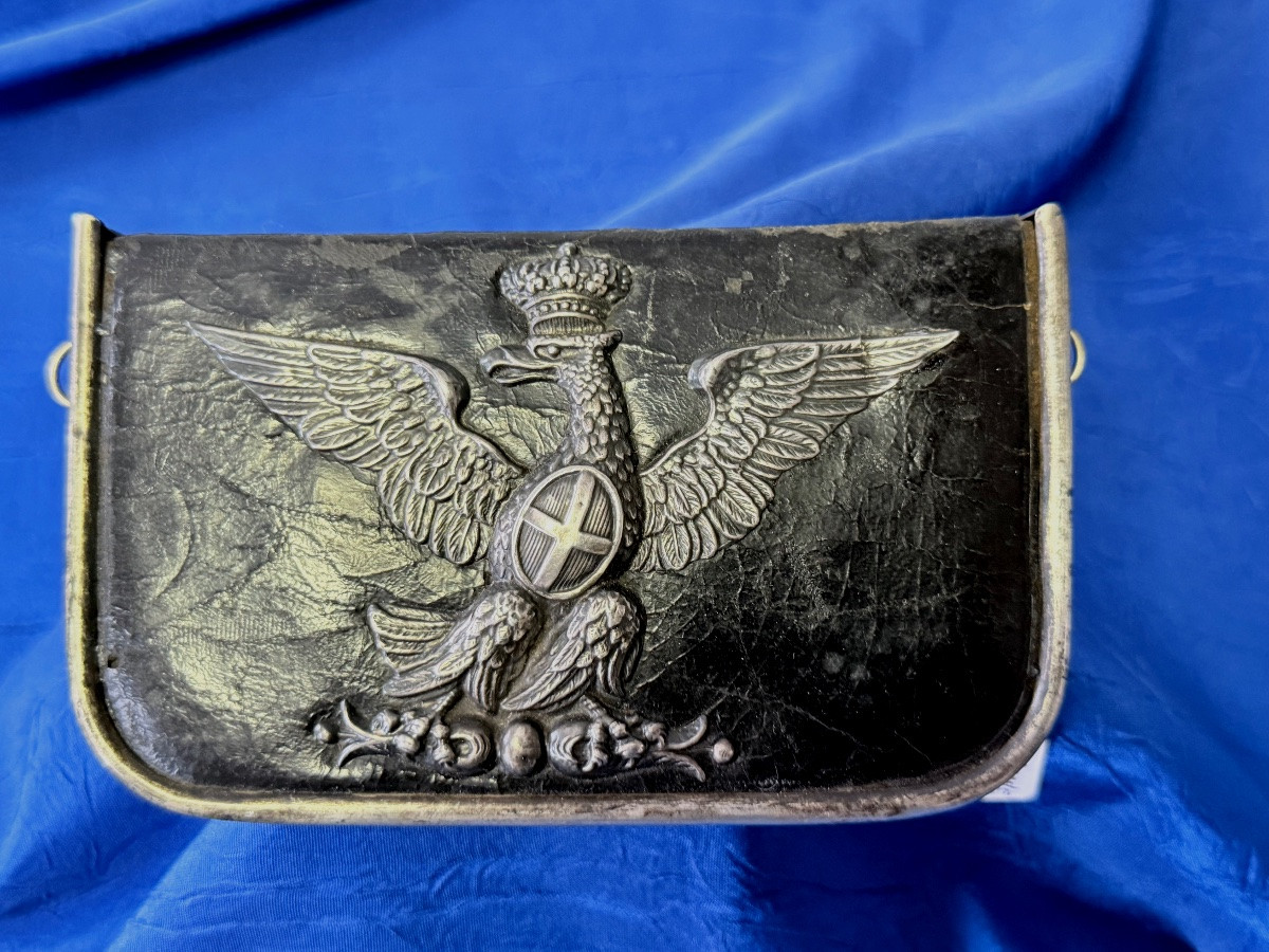 GIBERNE OFFICIER  DU MODÈLE  1934   ÉPOQUE MUSSOLINI  20 ÈME  WW 2 -photo-2