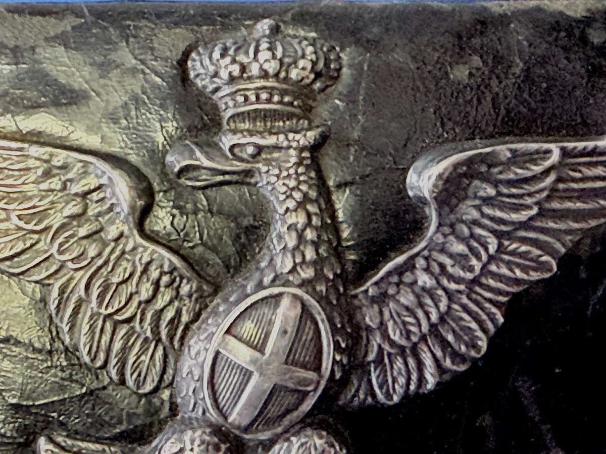 GIBERNE OFFICIER  DU MODÈLE  1934   ÉPOQUE MUSSOLINI  20 ÈME  WW 2 -photo-3