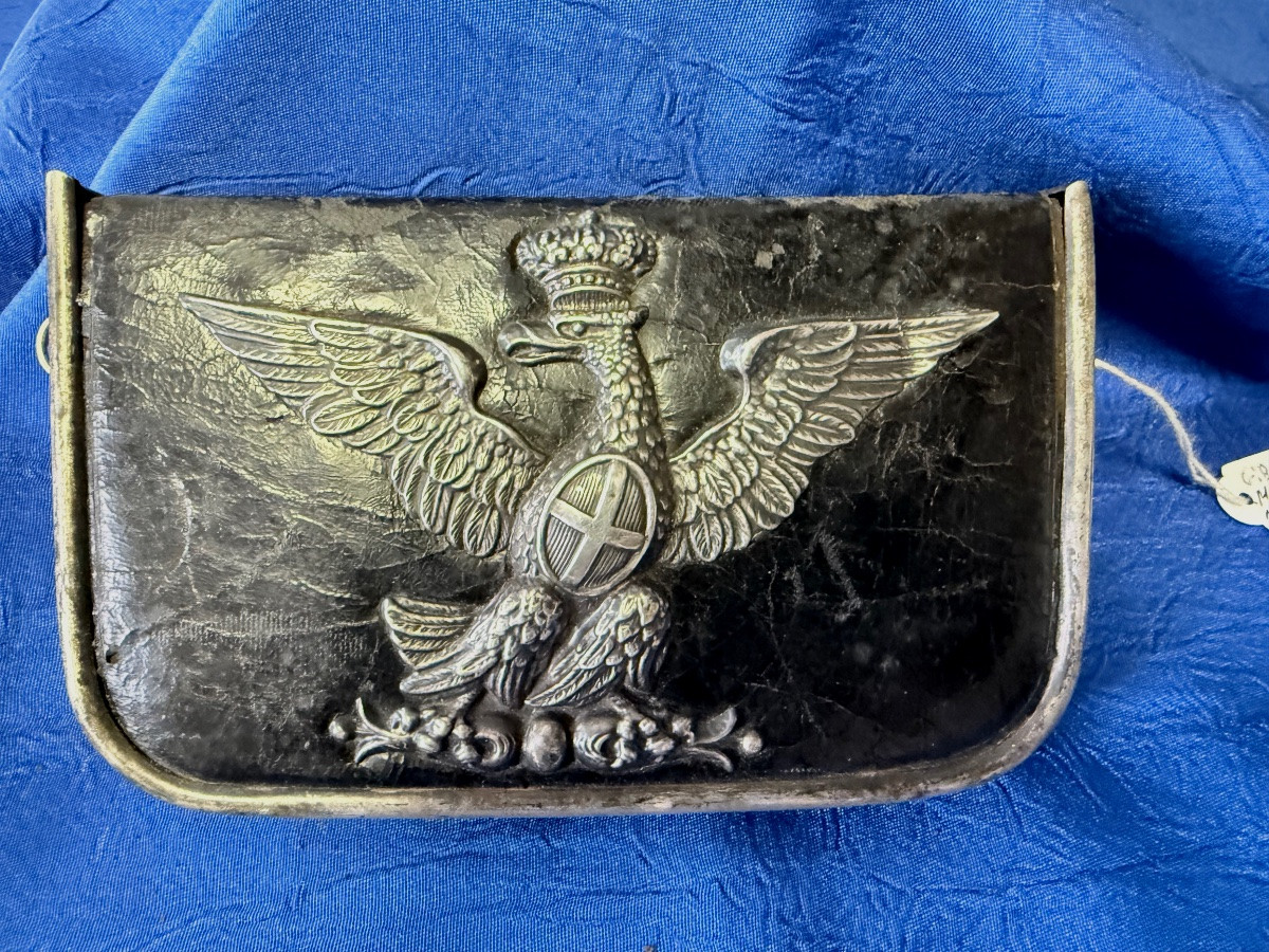 GIBERNE OFFICIER  DU MODÈLE  1934   ÉPOQUE MUSSOLINI  20 ÈME  WW 2 -photo-4