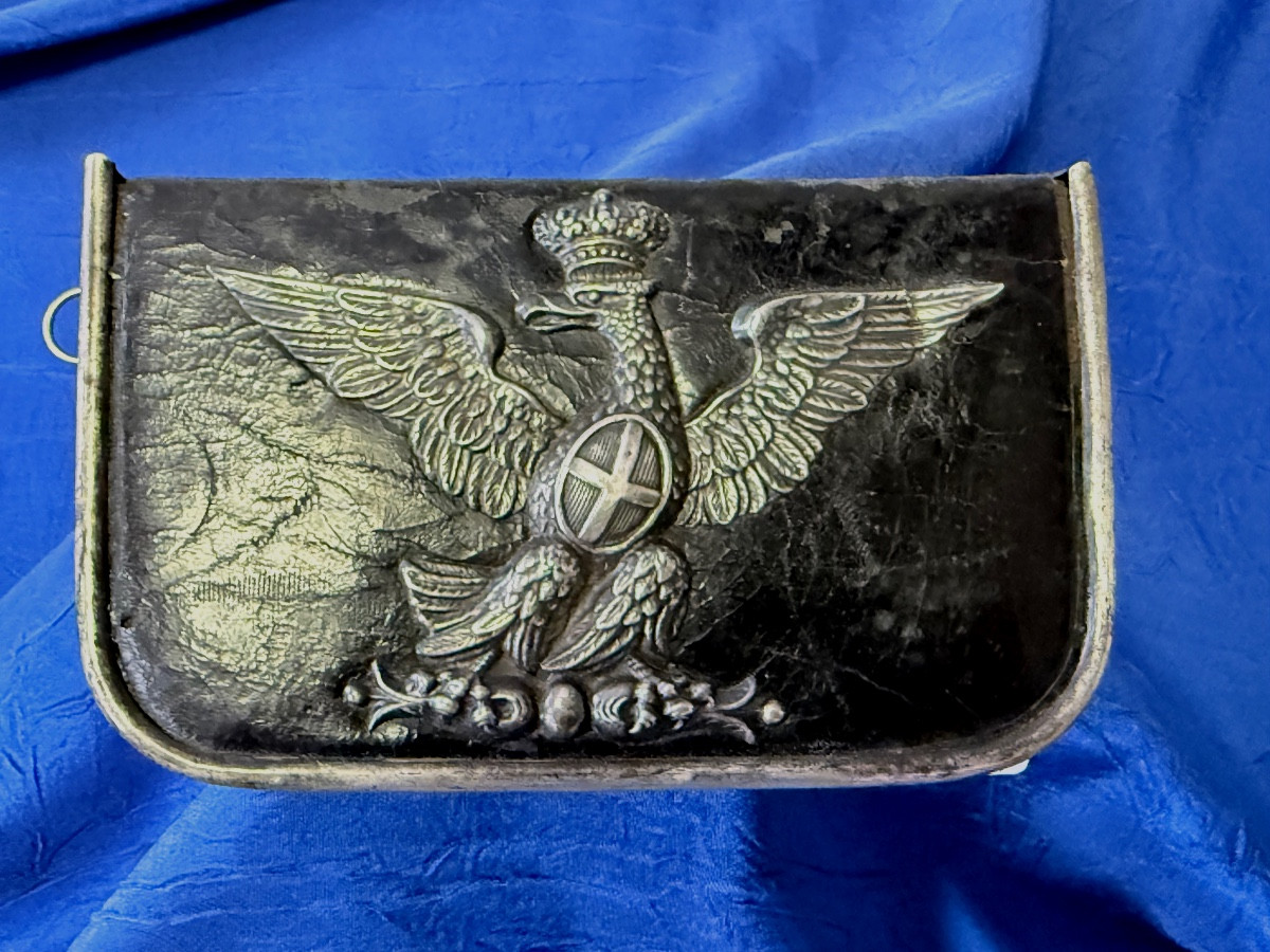 GIBERNE OFFICIER  DU MODÈLE  1934   ÉPOQUE MUSSOLINI  20 ÈME  WW 2 