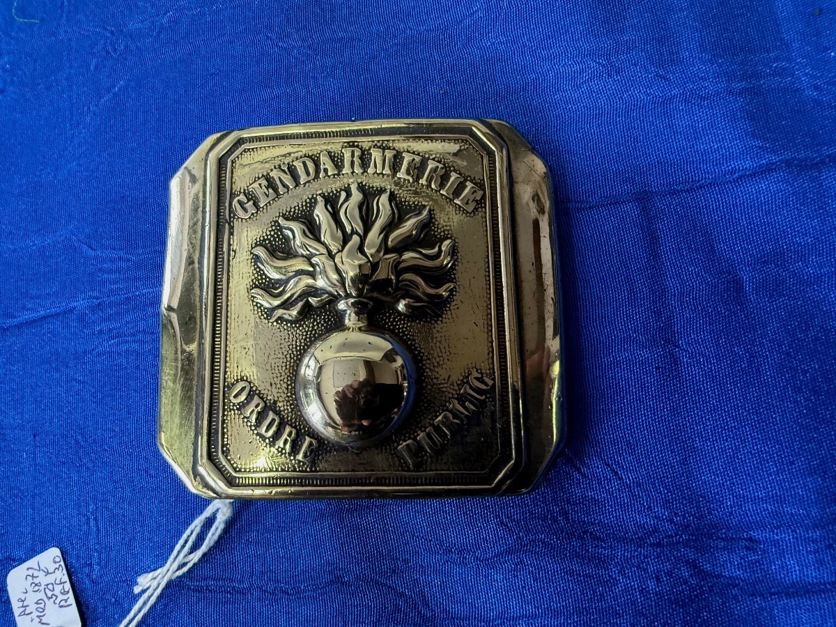 Gendarmerie Belt Buckle 