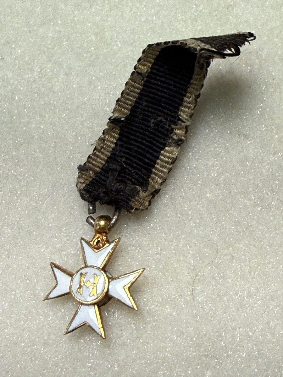 CROIX  DE MALTE  CHEVALIERS  HOSPITALIERS  DE  SAINT JEAN  BAPTISTE  ET CES RÉDUCTIONS  19 ÈME -photo-4