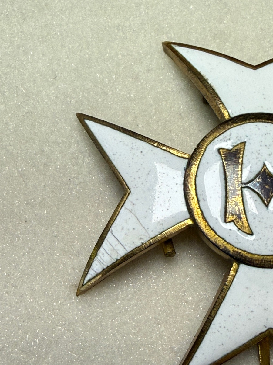 CROIX  DE MALTE  CHEVALIERS  HOSPITALIERS  DE  SAINT JEAN  BAPTISTE  ET CES RÉDUCTIONS  19 ÈME -photo-6