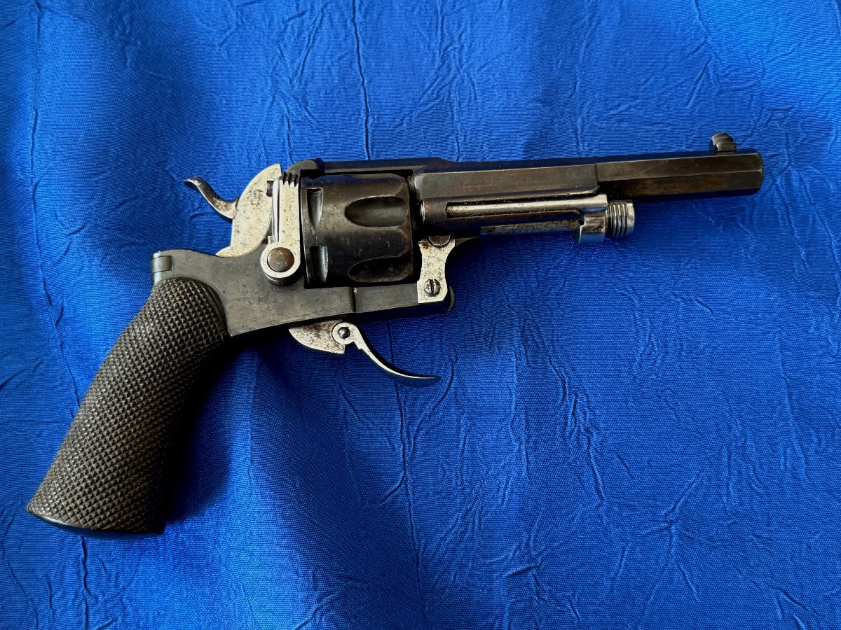 Revolver Fagnus Maquaire 6 Shots Calibre 7 Mm 19th Century-photo-2