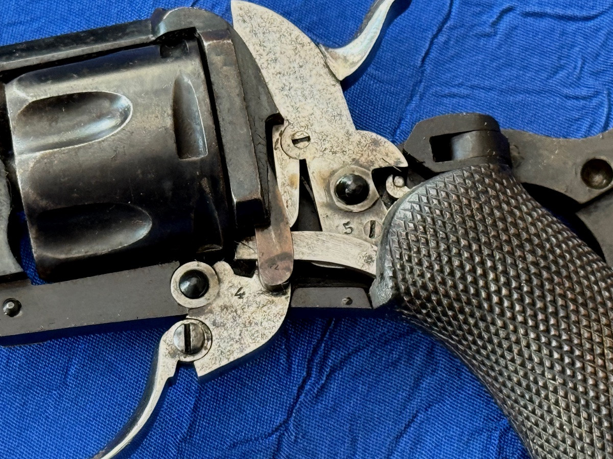 Revolver Fagnus Maquaire 6 Shots Calibre 7 Mm 19th Century-photo-4