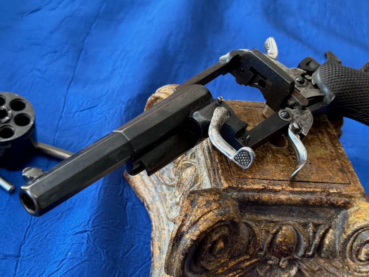 Revolver Fagnus Maquaire 6 Shots Calibre 7 Mm 19th Century-photo-8