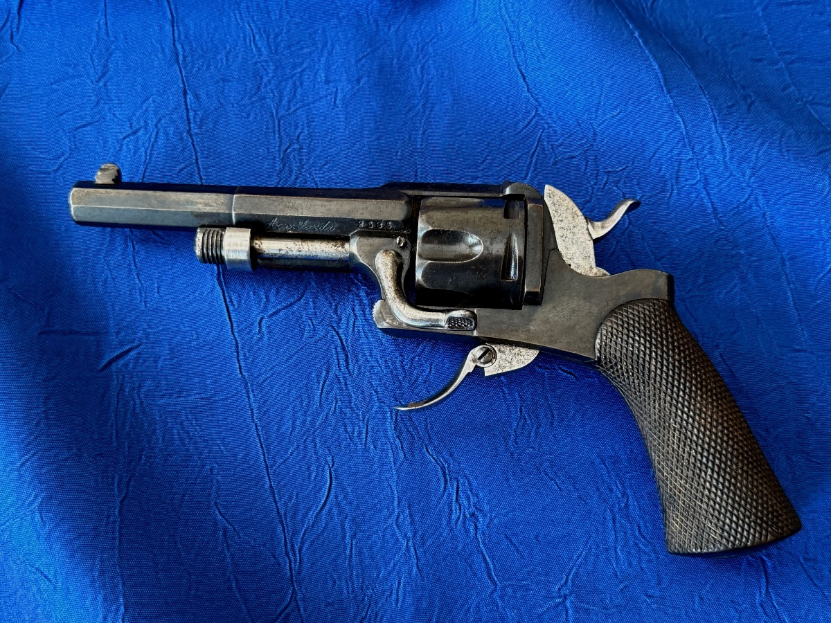 Revolver Fagnus Maquaire 6 Shots Calibre 7 Mm 19th Century